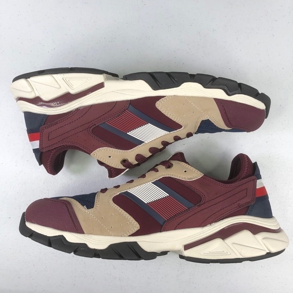 TOMMY Hilfiger Torque Sneakers Dark Red Shoes main image 3